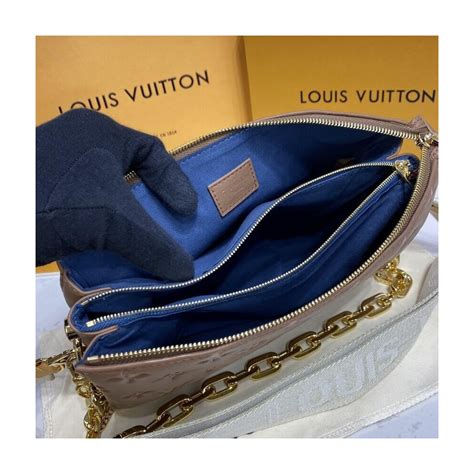 Louis Vuitton Coussin PM in Taupe 